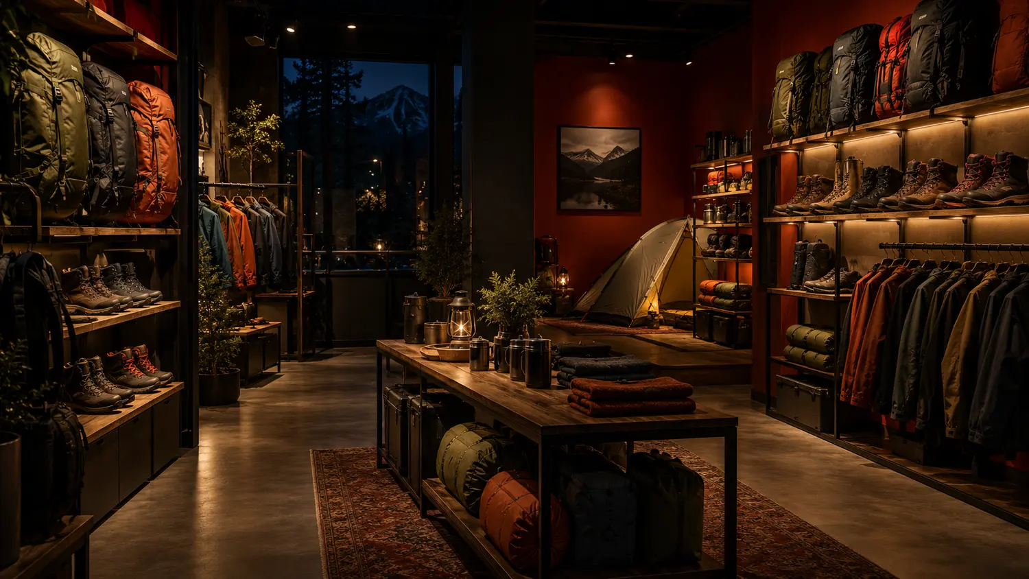 Inside the Aventra store